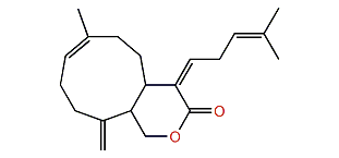(Z)-1(19),6,10,13-Xenicatetraen-17,18-olide